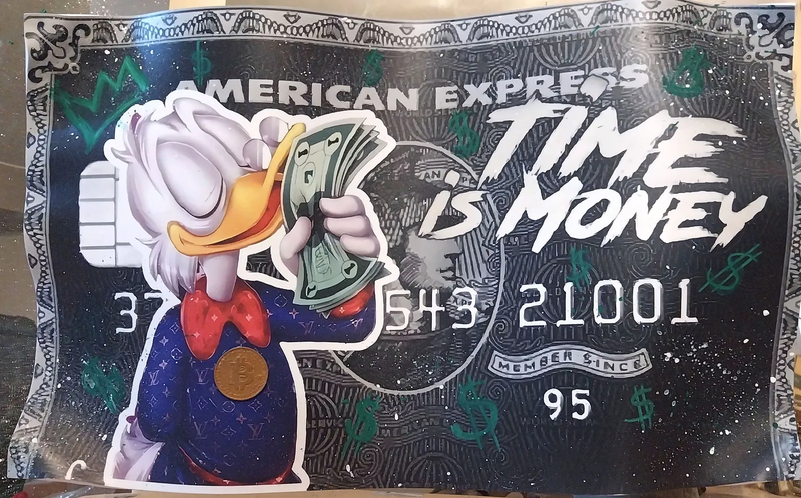 Opera Pop Art American Express di RO5