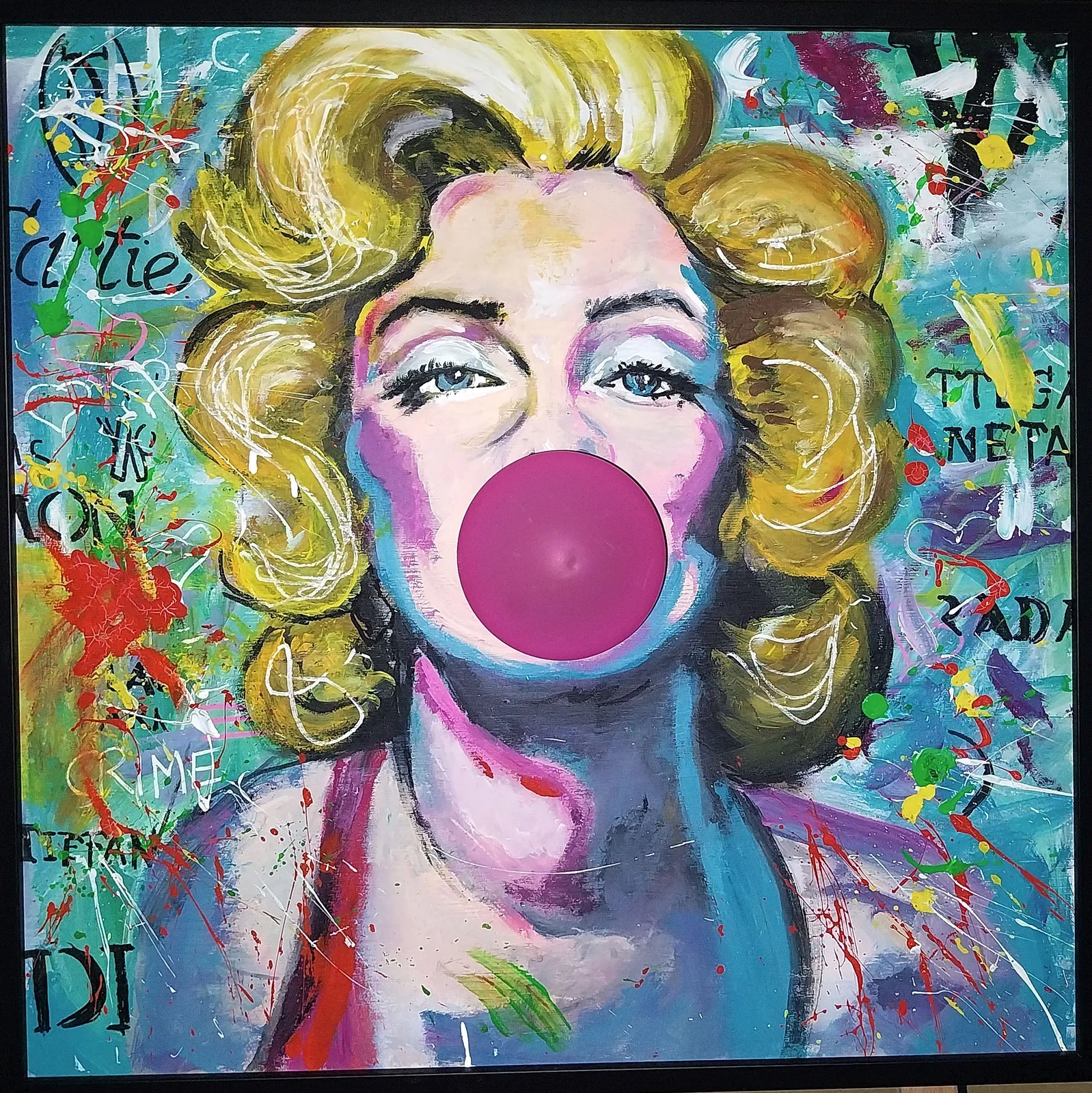 Composizione Pop Art multicolore di RO5
